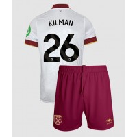 West Ham United Max Kilman #26 Rezervni Dres za djecu 2024-25 Kratak Rukav (+ Kratke hlače)